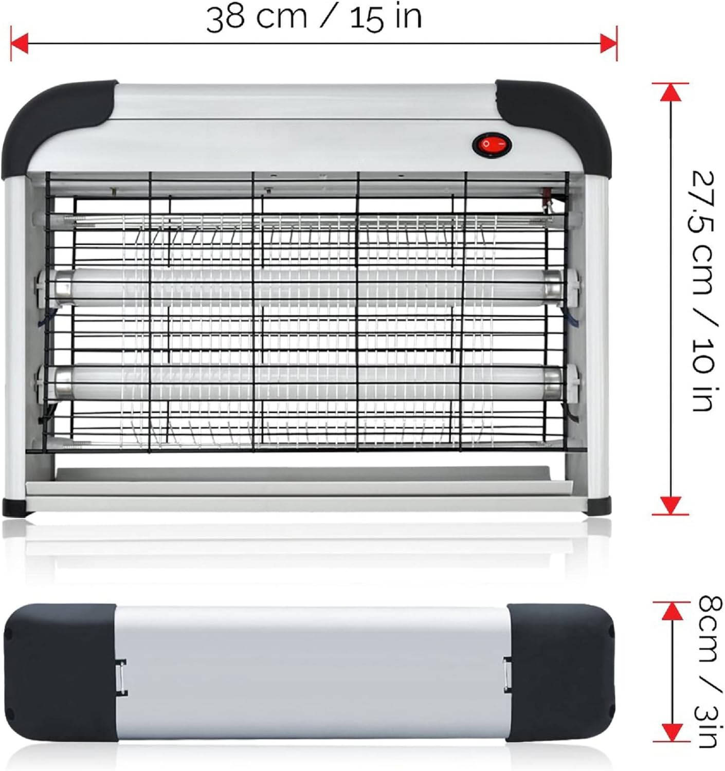 Indoor Bug Zapper with 20W UV Light for Mosquitoes and Flying Insects