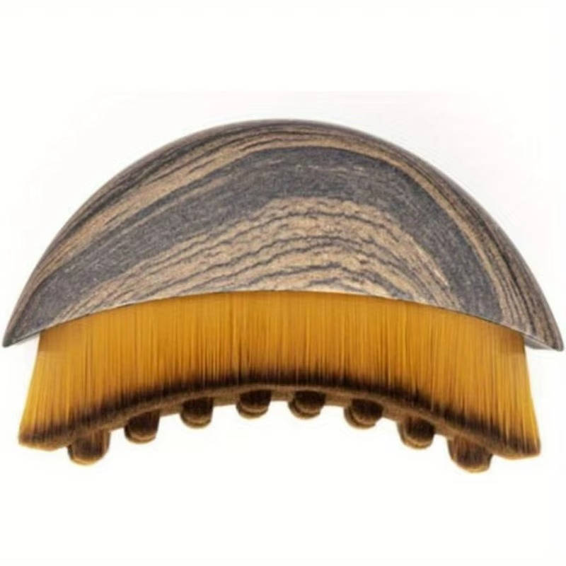 Facial Contour Brush with Soft Bristles for Massage and Surface Care