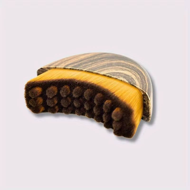 Facial Contour Brush with Soft Bristles for Massage and Surface Care