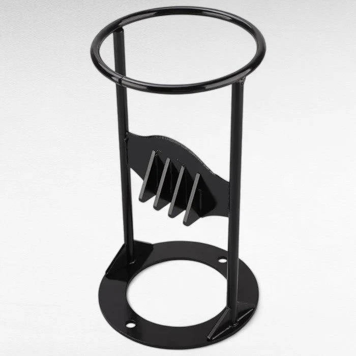 Cast Iron Wedge Splitter with Angled Splitting Edge and Wide Stable Base