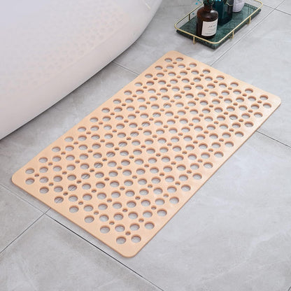 Textured Nonslip Shower Mat with Grip Surface for Tub and Shower Floors