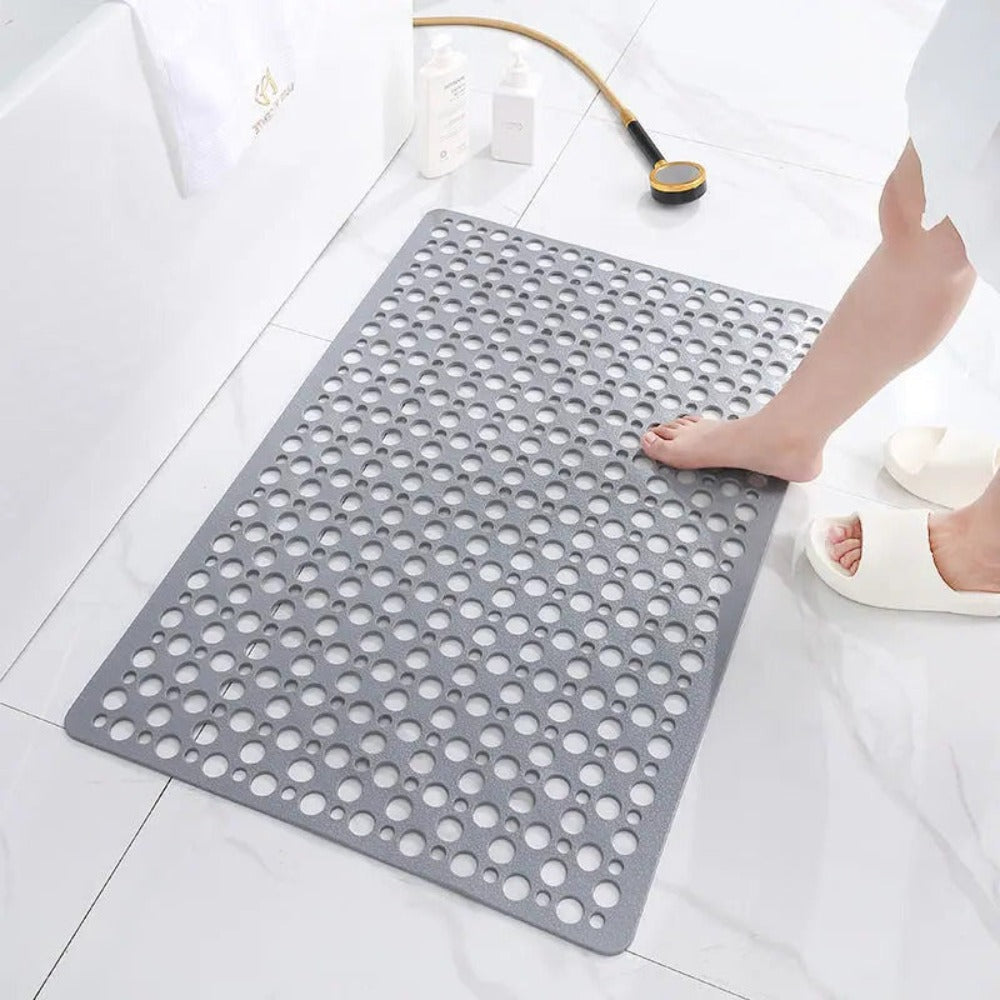 Textured Nonslip Shower Mat with Grip Surface for Tub and Shower Floors