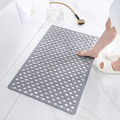 Slip Resistant Shower Mat with Textured Surface for Bathtubs and Showers