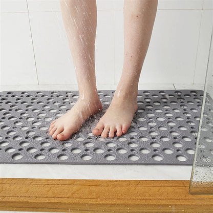 Slip Resistant Shower Mat with Textured Surface for Bathtubs and Showers
