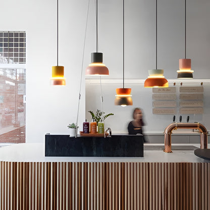Macaron LED Pendant Light in Nordic Color Design