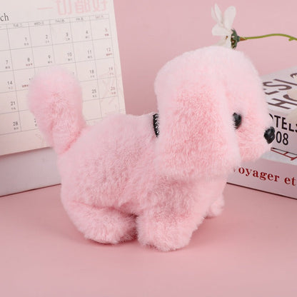 Sound Activated Walking Puppy Toy with Barking and Tail Wagging for Kids
