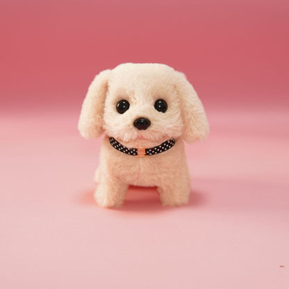 Sound Activated Walking Puppy Toy with Barking and Tail Wagging for Kids