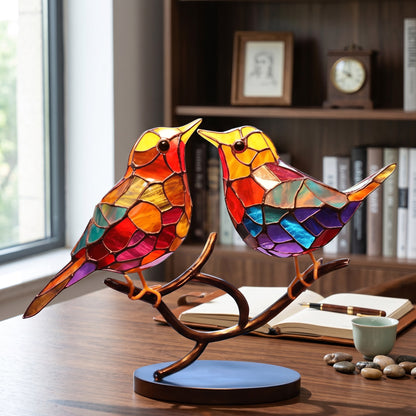 Light Reflecting Bird Window Ornament with Suction Attachment