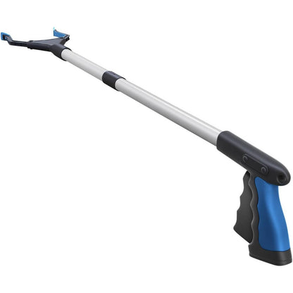 Grabber Reacher Tool with Wide Jaw Magnet and Foldable Handle