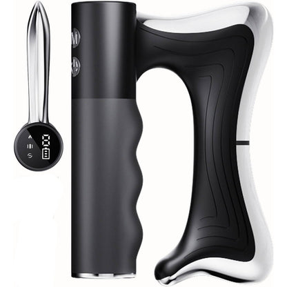 Electric Muscle Scraper Support Tool with Heat, Vibration and LED Display