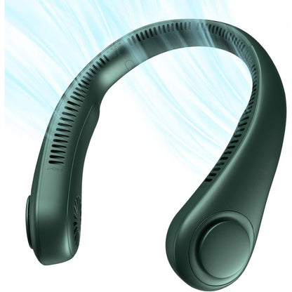 Portable Wearable Personal Neck Fan, Hands Free, 5 Speeds