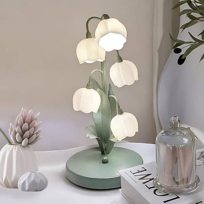 Artificial Rose Bonsai Table Lamp with USB Power and 3 Light Modes
