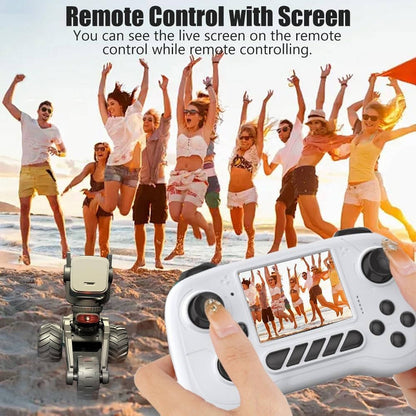 Wireless RC Drift Car with Camera, LCD Display and Rechargeable Battery