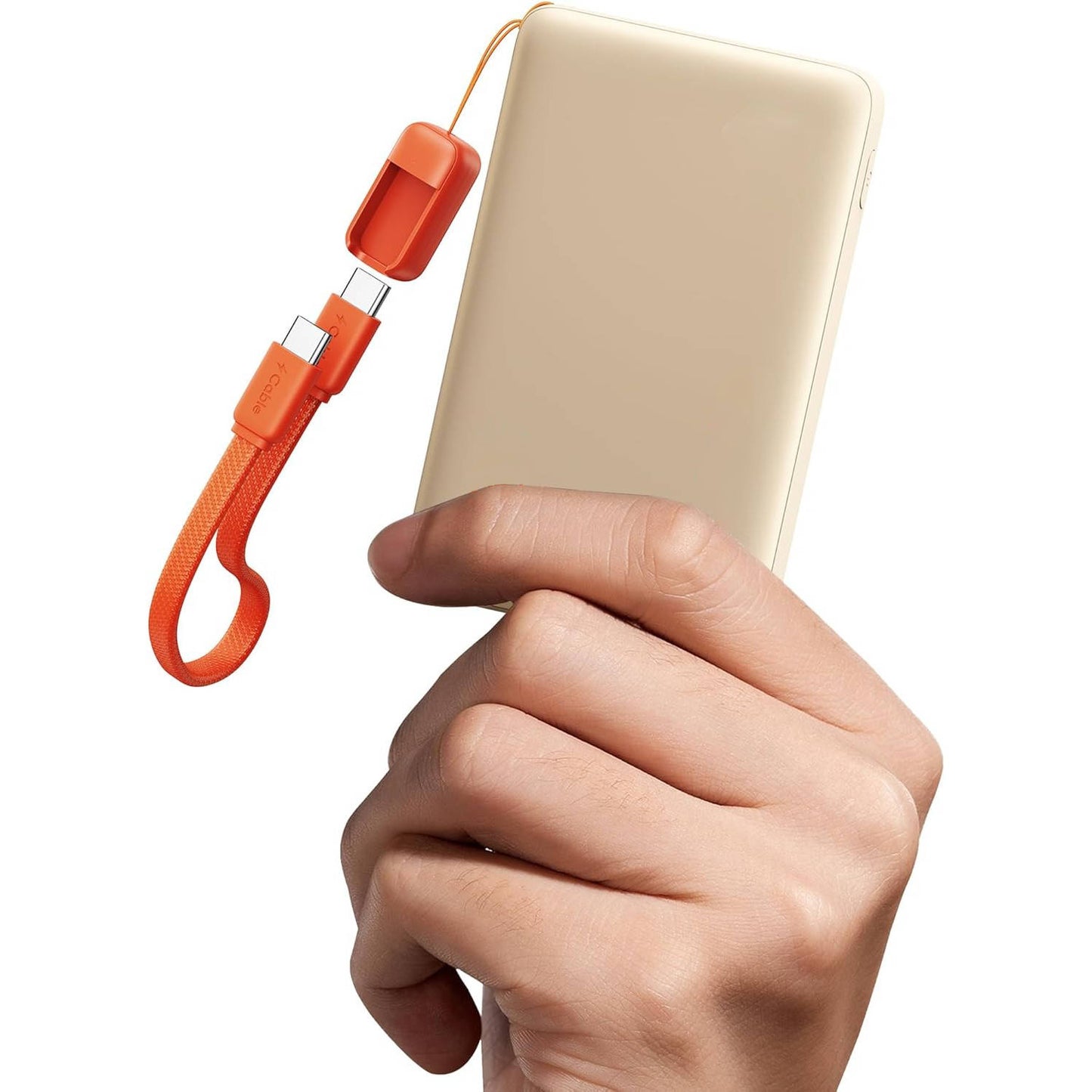 10000mAh Portable Charger with 45W Output and Built In USB-C Cable