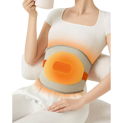 Rechargeable Heat Belt with Vibration and Adjustable Waist Strap