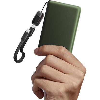 10000mAh Portable Charger with 45W Output and Built In USB-C Cable