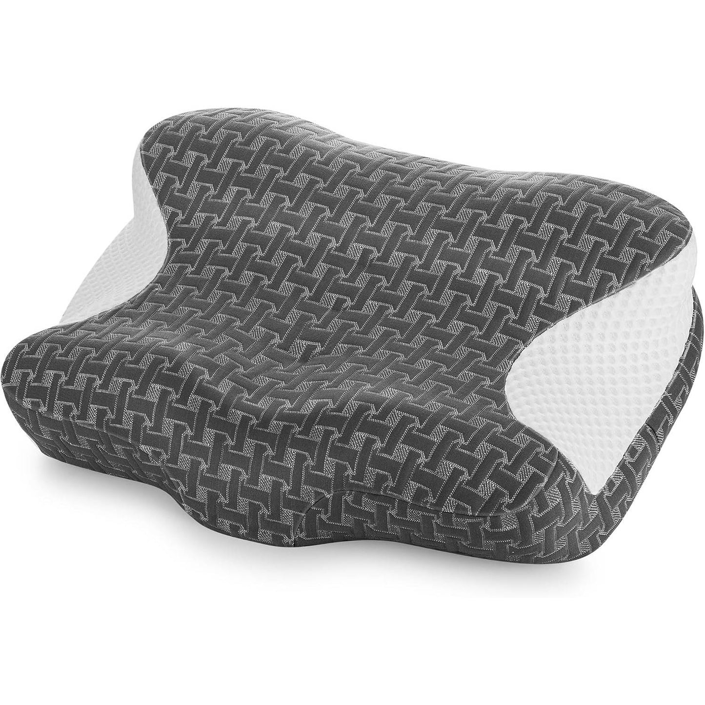 Adjustable Memory Foam Pillow with Neck Support for Side and Back Sleepers