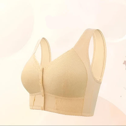 EasyLift Bra Front Closure Cotton Soft Wireless Bra