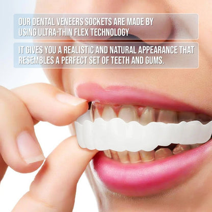 Reusable Temporary Smile Veneer Top and Bottom Set