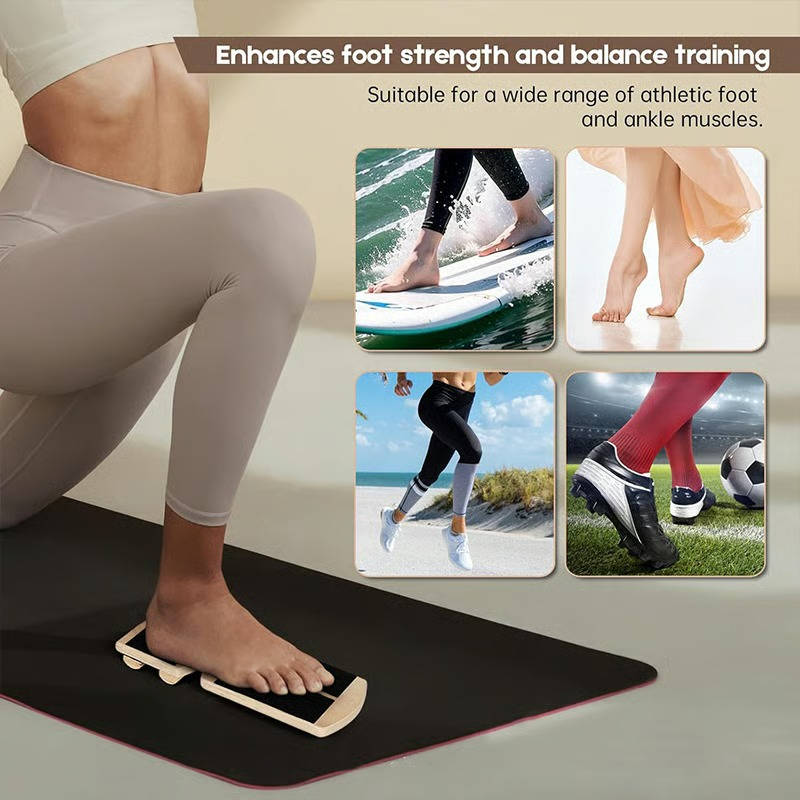 Adjustable Balance Board for Ankle Training and Foot Stretch Exercises