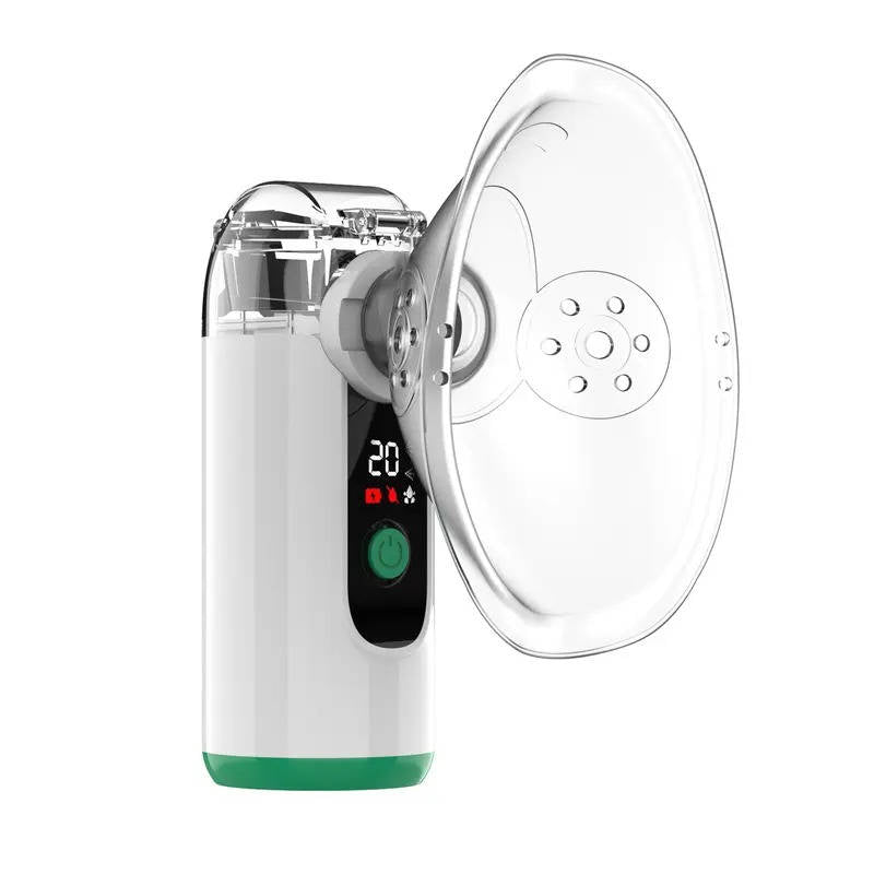 Portable USB Rechargeable Mist Inhaler Device with LED Display