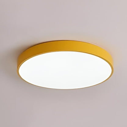 Flat Round LED Ceiling Light for Living Room, Bedroom, Kitchen and Bathroom