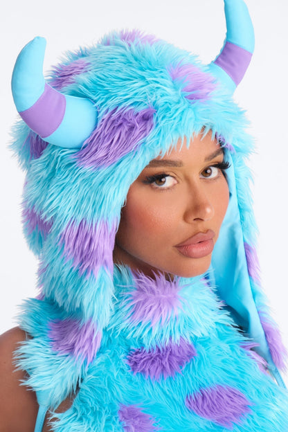 Creature Inspired Outfit with Plush Calf Accessories