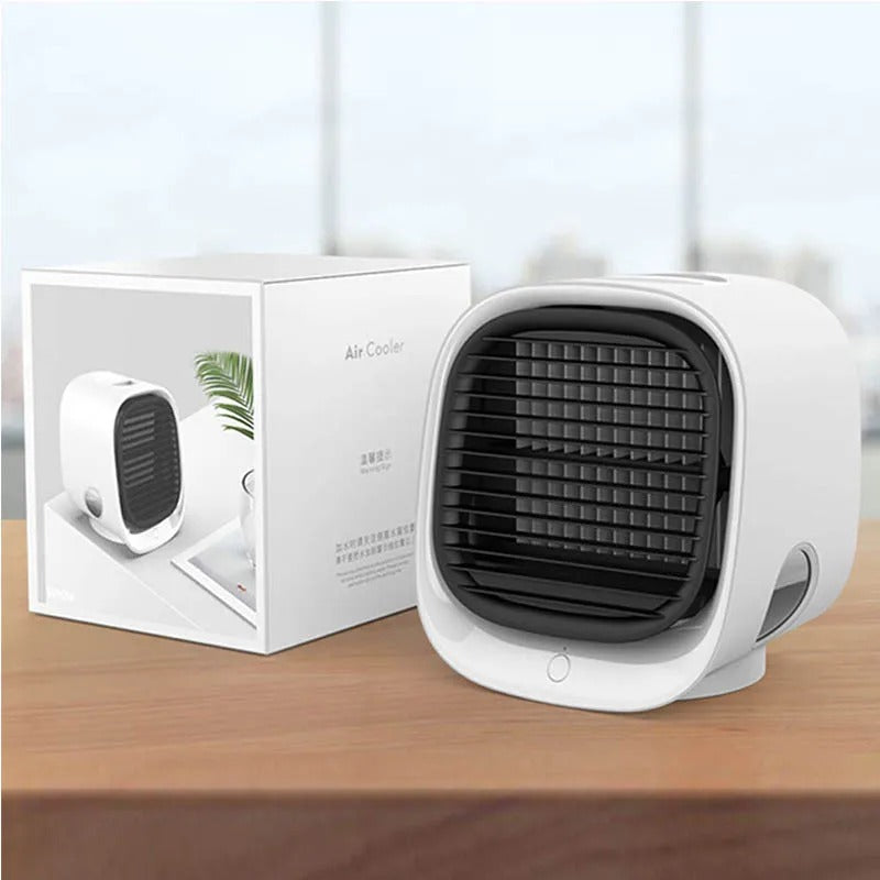Portable Air Conditioner with Built-in Humidifier and Water Tank for Small Rooms