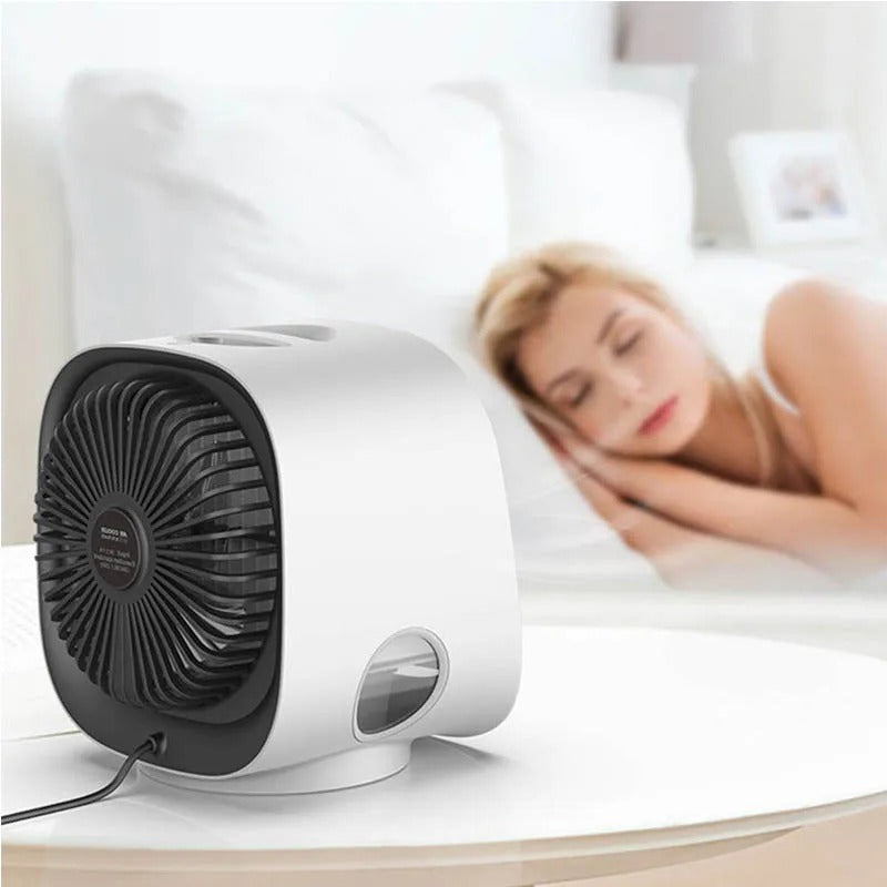 Portable Air Conditioner with Built-in Humidifier and Water Tank for Small Rooms