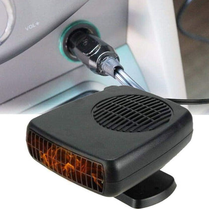 Portable Car Heater with Ceramic Element and Dual Mode, 12V Socket Compatible