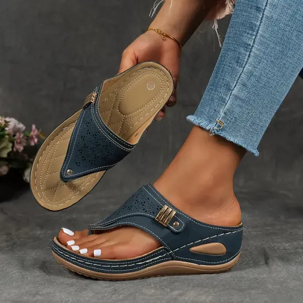 Image of Melanie | Women's Comfort Wedge Sandals