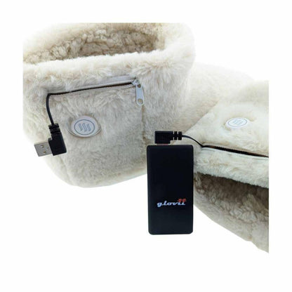 Battery Heated House Slippers with Carbon Fiber Heating and 3 Warmth Settings for Cold Floors