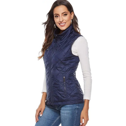 Heated Gilet with Nine Zone Coverage and Three Temperature Settings for Women