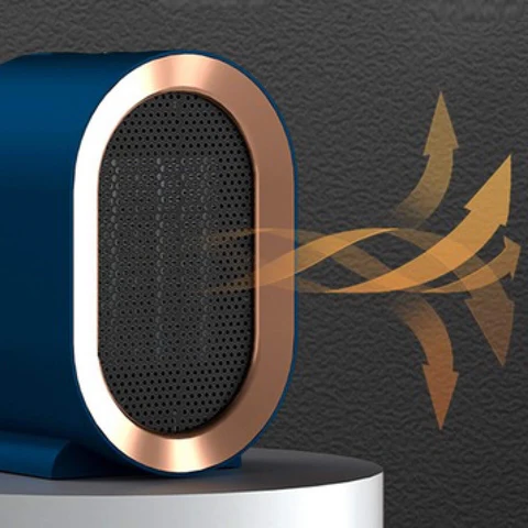 Ceramic Space Heater with Programmable Timer and Safety Shutoff for 20 Square Meters
