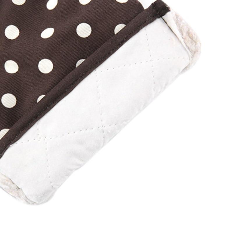 Heat Resistant Oven Mitt with Extended Forearm Coverage and Slip Resistant Grip