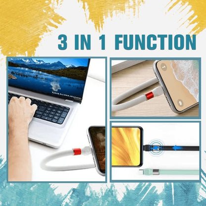 Universal Phone Holder with Integrated Cable Management