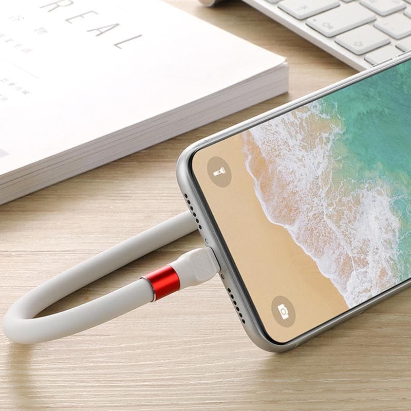 Universal Phone Holder with Integrated Cable Management