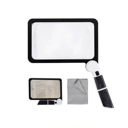 LED Full Page Magnifier with 5X Zoom for Reading and Crafting