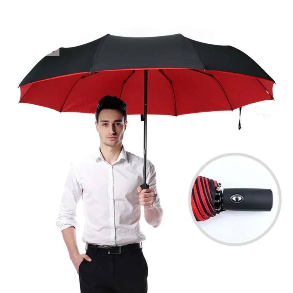 Windproof Storm Umbrella for All Weather Conditions