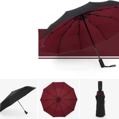 Windproof Storm Umbrella for All Weather Conditions