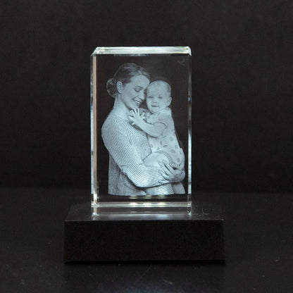 Personalized Crystal Photo Keepsake for Pet Memory
