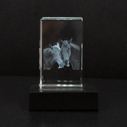 Personalized Crystal Photo Keepsake for Pet Memory