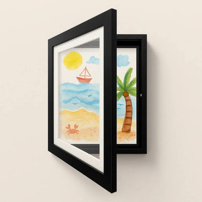 A4 Artwork Frame for Kids Drawings, Storage up to 150 Pages
