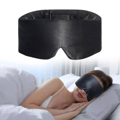 Silk Sleep Mask, Luxurious Eye Mask for Restful Sleep and Total Darkness