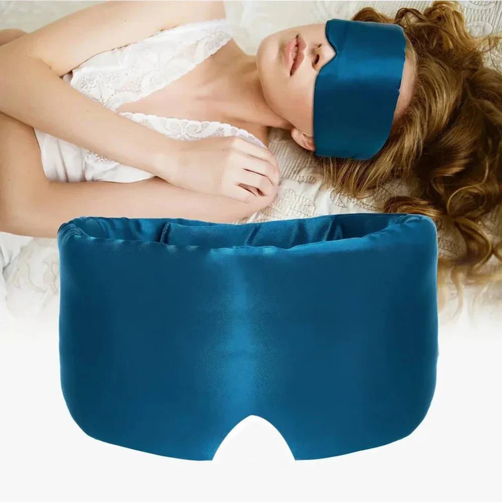 Silk Sleep Mask, Luxurious Eye Mask for Restful Sleep and Total Darkness