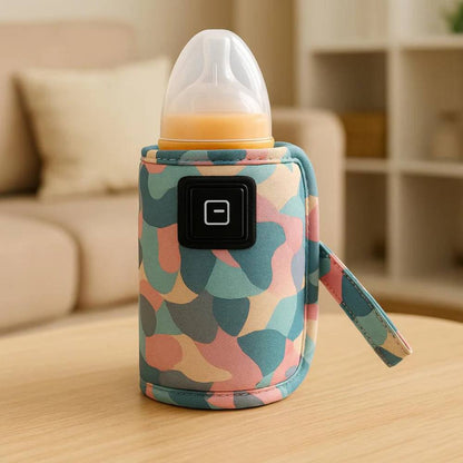 Portable Baby Bottle Warmer with Temperature Display