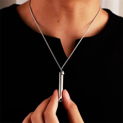 Breathing Trainer and Relaxation Whistle for Calming and Stress Relief