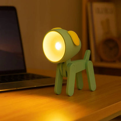 LED Animal Design Table Lamp, Flexible Night Light for Kids and Desk