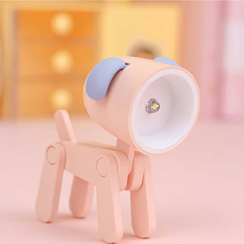 LED Animal Design Table Lamp, Flexible Night Light for Kids and Desk