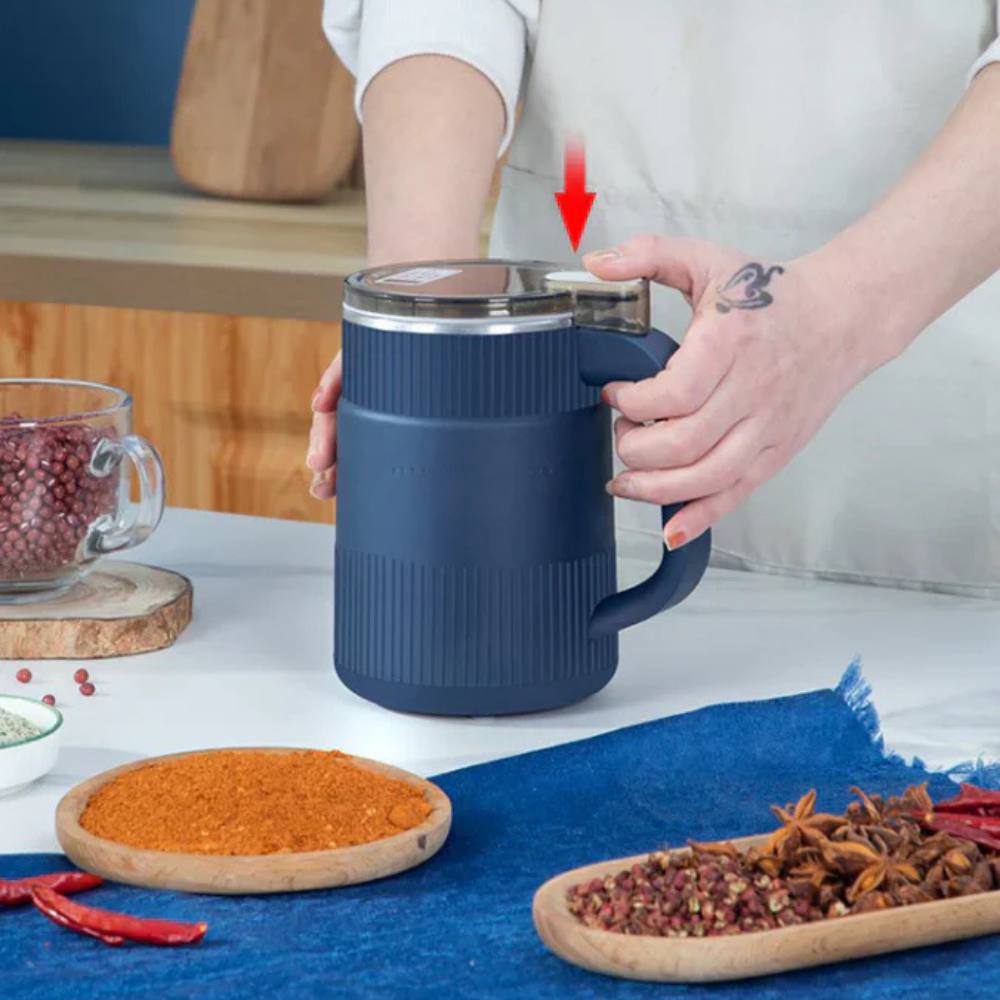 Electric Whole Grain Mill Compact Grain Grinder for Fresh Flour and Cereals